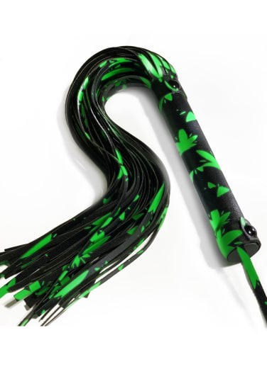 Stoner Vibes Chronic Collection Glow in the Dark Flogger