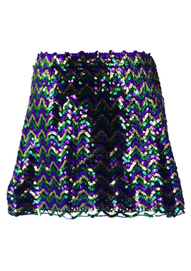 Mardigras Sequined Skirt