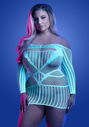 Ascension Long Sleeve Seamless Dress - Queen Size