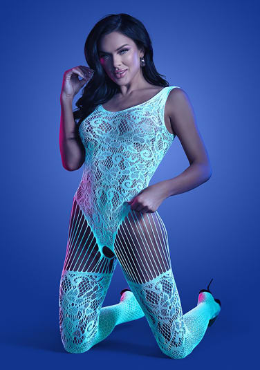 Illuminate Crotchless Teddy Bodystocking