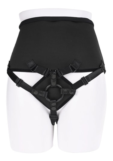 High Waisted Corset Strap-On