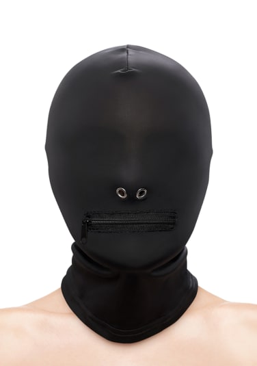 Hustler's Taboo Zippered Mouth Hood