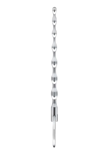 4.25" Stainless Steel Ribbed Urethral Sound
