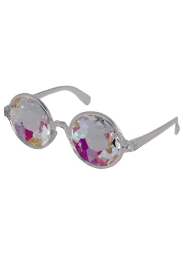 Round Frame Kaleidoscope Glasses