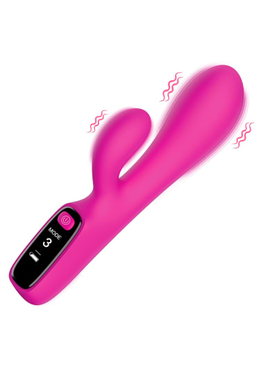 Bang! Digital Silicone Rabbit Vibrator