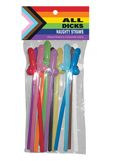 All Dicks Naughty Straws