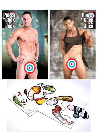Pin the Cock on the Jock Game