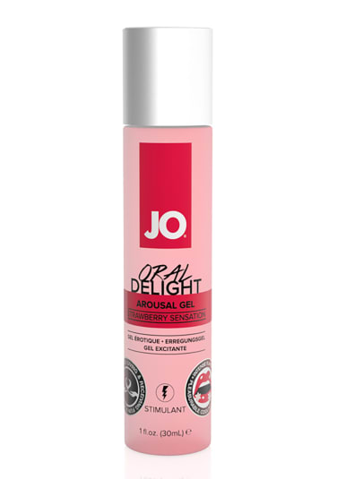 JO Oral Delight Arousal Gel - Strawberry Sensation