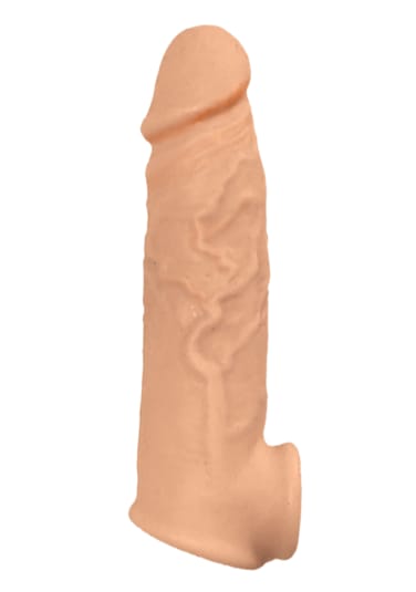 Natural RealSkin Vibrating Penis Xtender