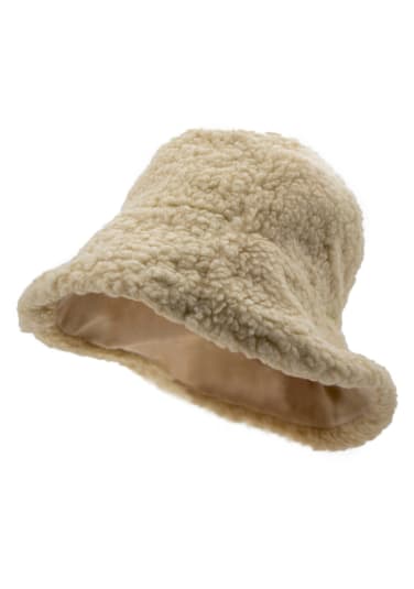 Reversible Faux Fur Bucket Hat