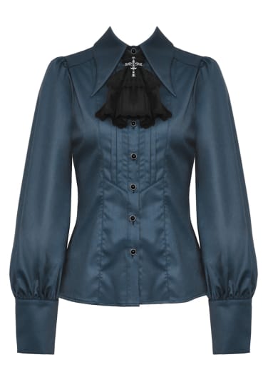 Dollhouse Ruffle Neck Blouse