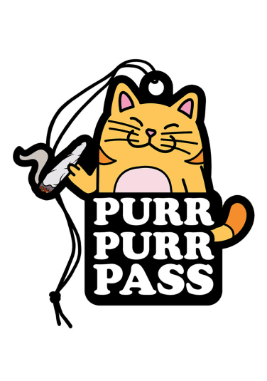 Purr Purr Pass Air Freshener