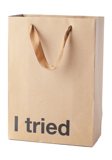 "I Tried" Gift Bag
