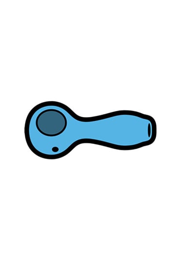 Blue Pipe Enamel Pin