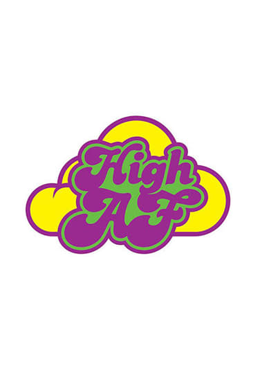 High AF Enamel Pin