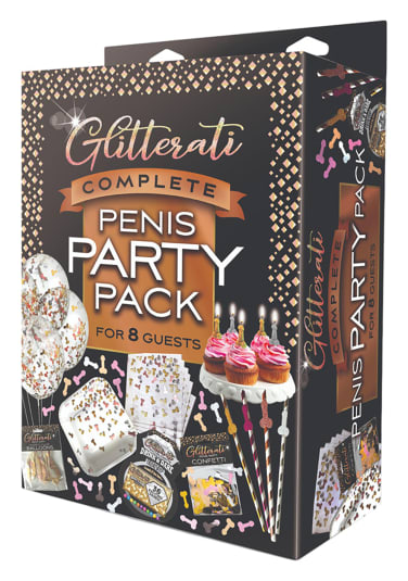 Glitterati Penis Party Pack