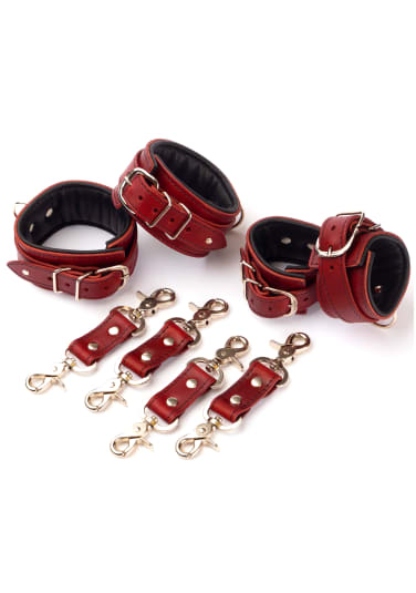 Mercer Padded Leather Wrist and Ankle Cuff Kit