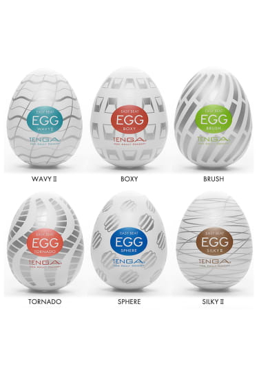 Tenga Egg Variety Pack - New Standard 6-Pack