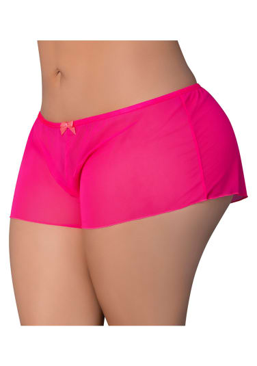Pink Kink Flowy Boy Short - Queen Size