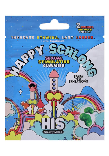 Happy Schlong Sexual Stimulation Gummies for Him