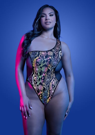 Luminescent Teddy - Plus Size