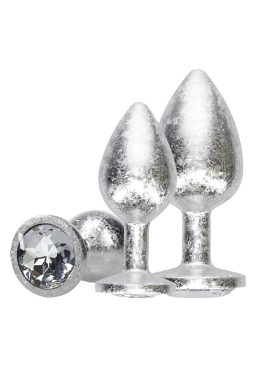 Ouch! New York Collection - Metal Anal Plug Set