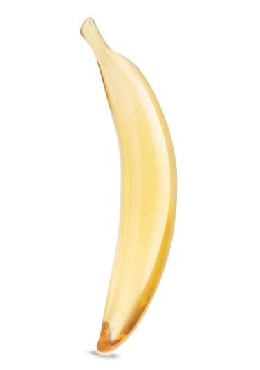 Banana Joy 7" Glass Dildo