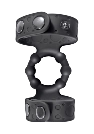 Magic Beaded Cock Ring and Adjustable Ball Straps