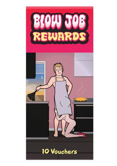 Blowjob Rewards Vouchers