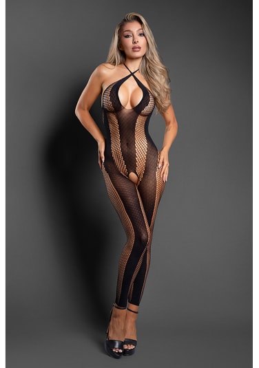 Make Your Move Footless Open Crotch Bodystocking