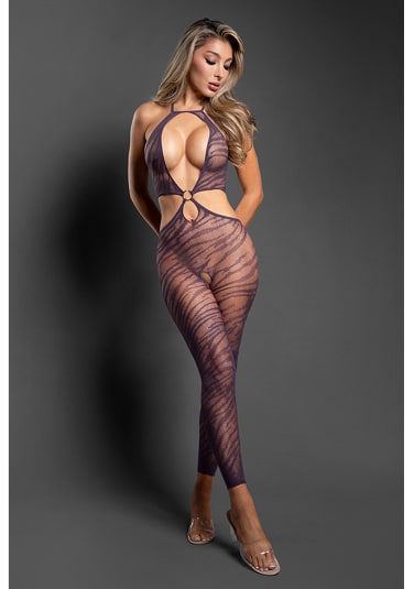 Set Me Free Footless Open Crotch Bodystocking