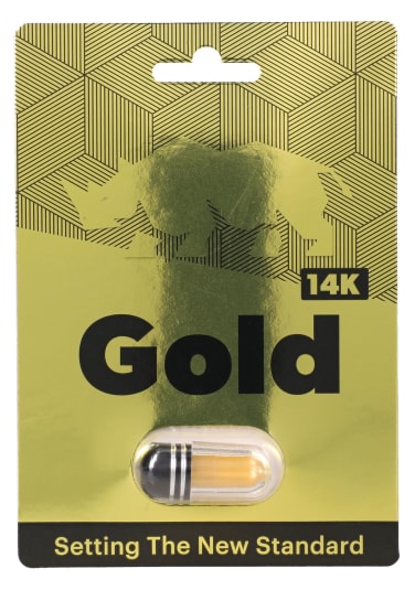 Rhino Gold 14K Capsules