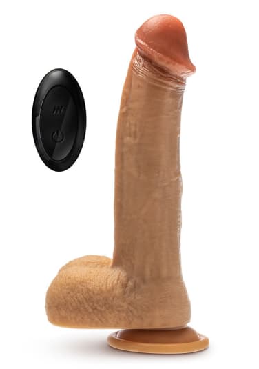 Dr. Skin - Dr. Philips 9" Vibrating and Thrusting Dildo