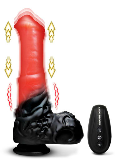 Creature Cocks - Ultimate Centaur Thrusting and Vibrating Dildo