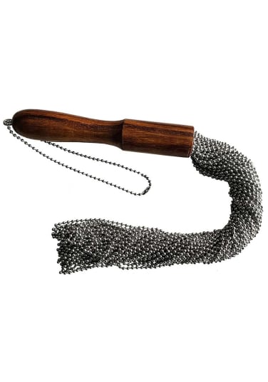 Beaded Metal Flogger