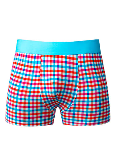 So Comfy Gingham Boxer Brief