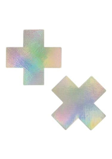 Holographic Plus X Pasties