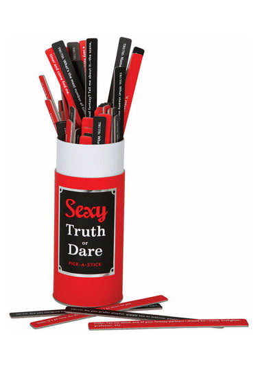 Sexy Truth or Dare Pick-a-Stick Game