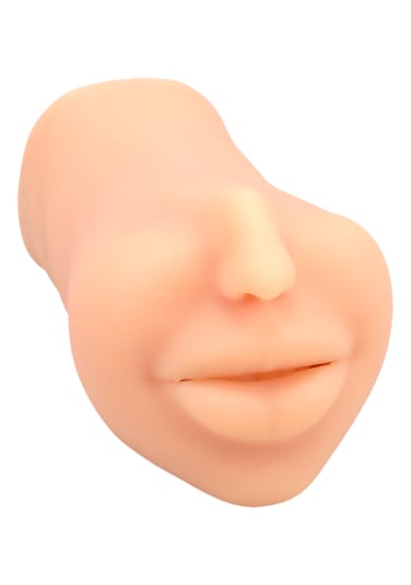 The Super Sucker - Cum Guzzler - Male Mouth ULTRASKYN Masturbator
