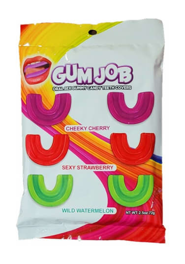 Gum Job - Oral Sex Gummy Candy Teeth Covers