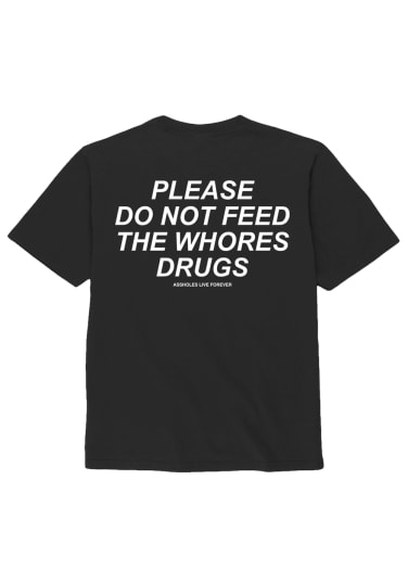 ALF "Please Do Not Feed The Whores Drugs" T-Shirt