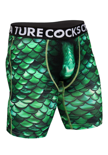 Creature Wear Cockness Monster Lake Creature Boxer Shorts