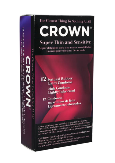 Crown Skinless Skin Condoms - 12 Pack