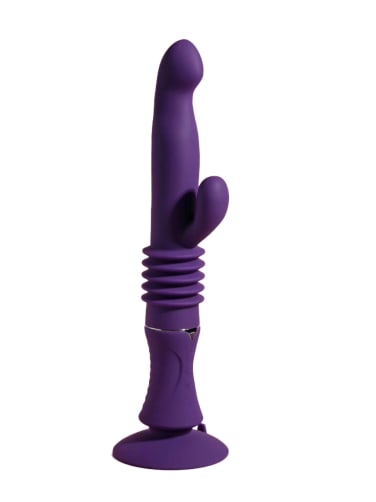 Hoppy Ending Thrusting Vibrator