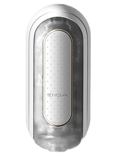 Flip Zero EV White Electronic Vibration Masturbator