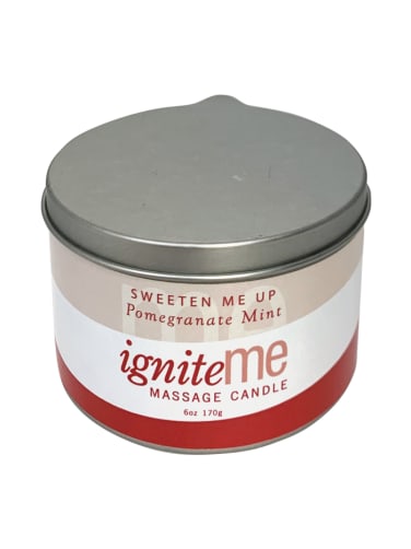 Ignite Me Massage Candle Sweeten Me Up (Pomegranate Mint)