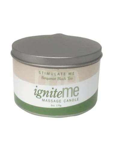 Ignite Me Massage Candle Stimulate Me (Bergamot Black Tea)