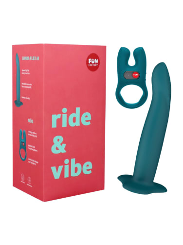 Ride & Vibe Paired For Pleasure Set