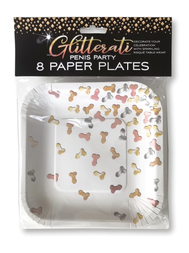 Glitterati Paper Plates