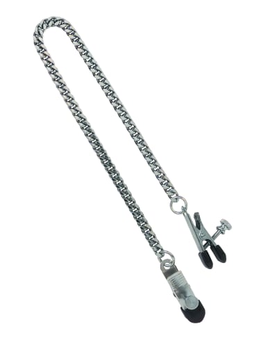 Broad Tip Jewel Chain Clamps